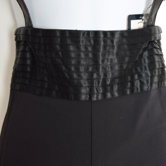 vintage Y2K Marithe Francois Girbaud suspender tuxedo pants jumpsuit black NWT - Picture 5 of 10